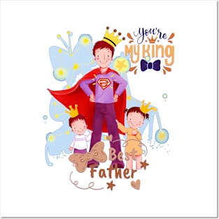 Best Father Ever Posters and Art